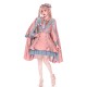 Yupbro Sheffield Pink Edition JSK, Blouse, Jacket, Big Cape and Small Epaulette Cape(Leftovers/Full Payment Without Shipping)